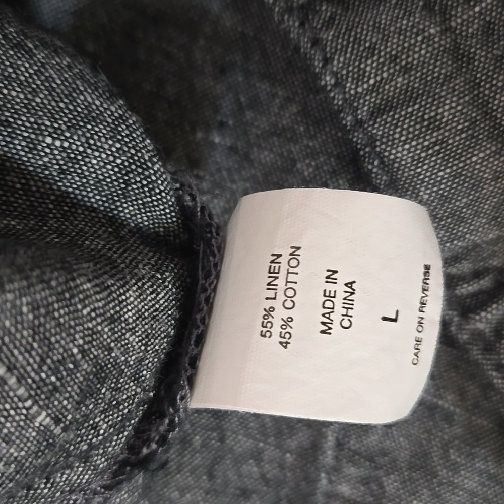 Linen Blend Drawstring Pants - Picture 9 of 10